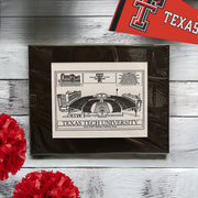 Texas University Football Stadium Art Print