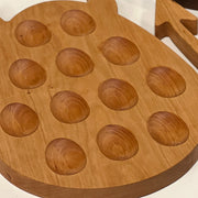 Wooden Deviled Egg Board