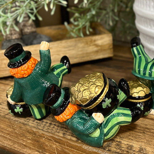Ceramic Leprechaun Set