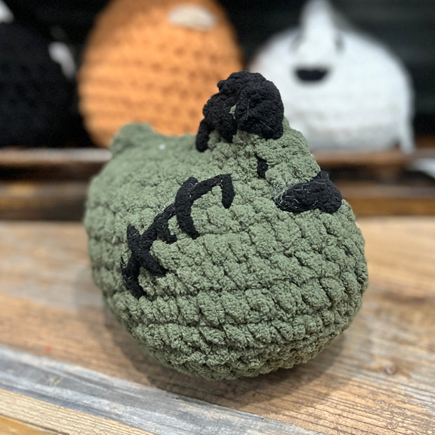 Crocheted Halloween Chicken