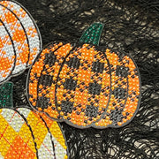 Diamond Art Pumpkin Magnet