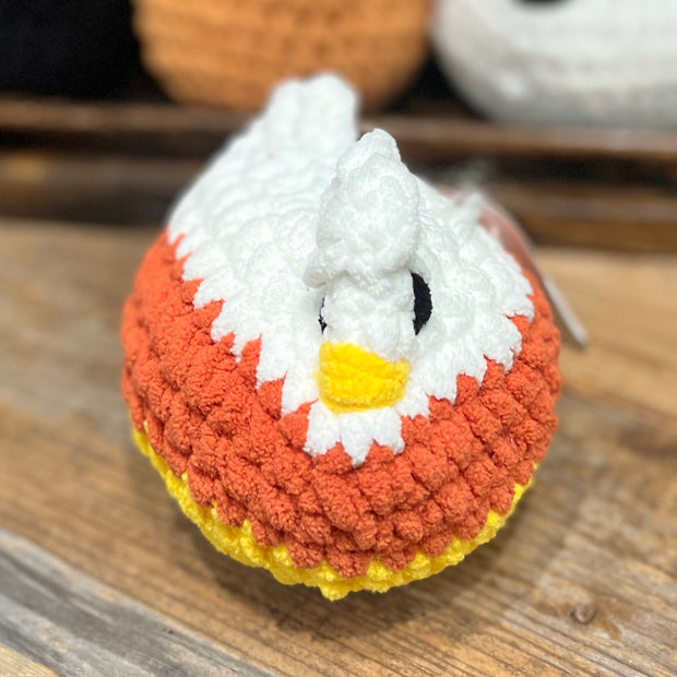 Crocheted Halloween Chicken