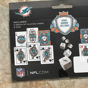 Pro Football Cards & Dice Set