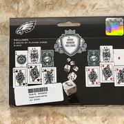 Pro Football Cards & Dice Set