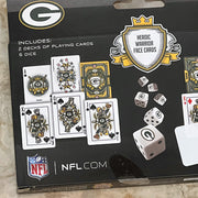 Pro Football Cards & Dice Set