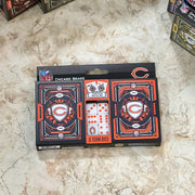 Pro Football Cards & Dice Set