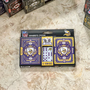 Pro Football Cards & Dice Set