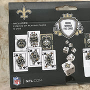 Pro Football Cards & Dice Set