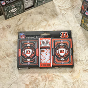 Pro Football Cards & Dice Set