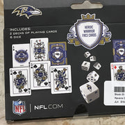 Pro Football Cards & Dice Set