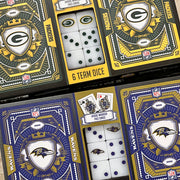 Pro Football Cards & Dice Set