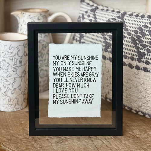 Framed Quote