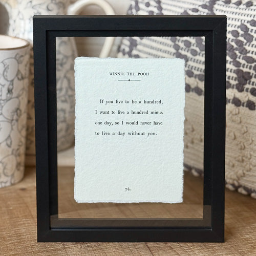 Framed Quote