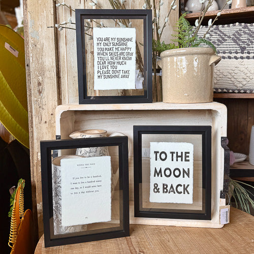 Framed Quote