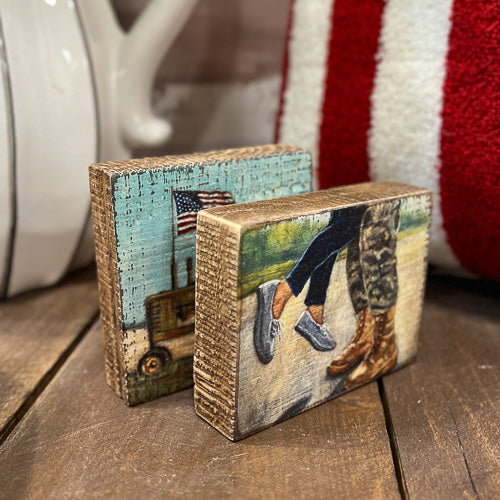 Painting Block Decor