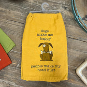 Funny Dog Tea Towel