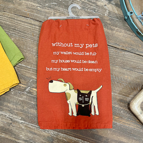 Funny Dog Tea Towel