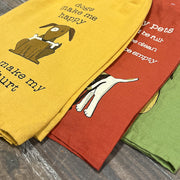 Funny Dog Tea Towel