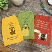 Funny Dog Tea Towel