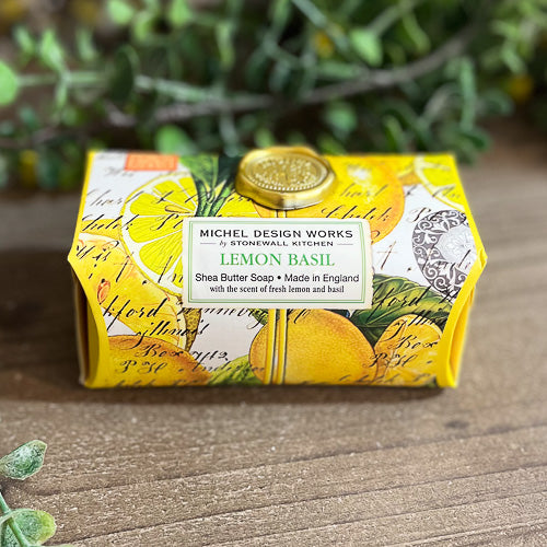 Lemon Basil Bath Soap Bar