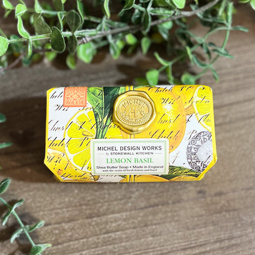 Lemon Basil Bath Soap Bar