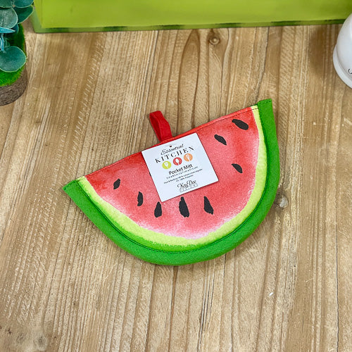 Watermelon Slice Pot Holders