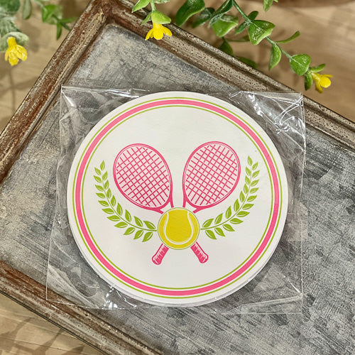 Tennis Notecards & Coasters