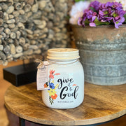 Give it to God Blessings Jar