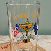 Ryder Cup Glass Souvenir
