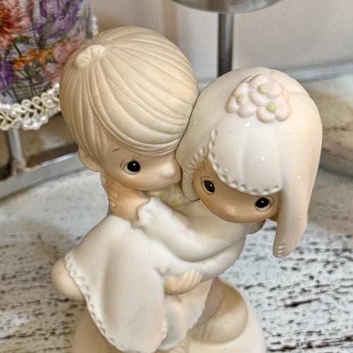Bless You Two Precious Moments Figurine