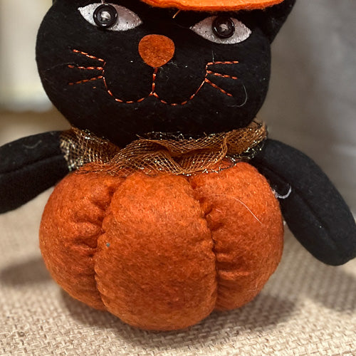 Felt Halloween Cat