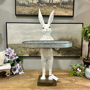 Standing Bunny Serving Tray