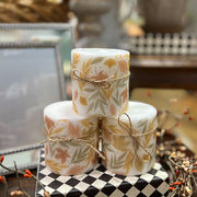 Fall Leaf Candle