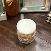 Fall Leaf Candle
