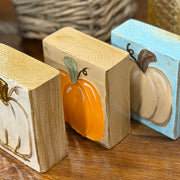 Pumpkin Epoxy Block