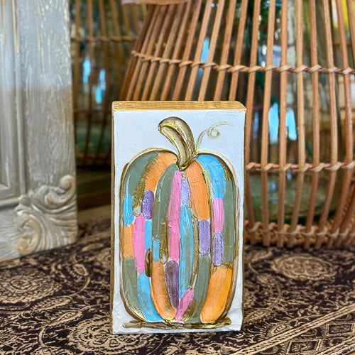 Multicolored Pumpkin Block