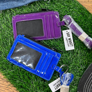 Game On Vinyl Wallet Lanyard