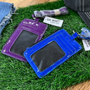 Game On Vinyl Wallet Lanyard