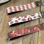 Football Wrist Key Chain