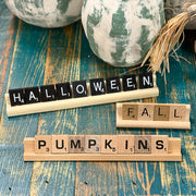 Fall Themed Scrabble Words