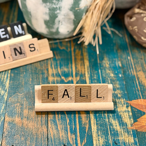 Fall Themed Scrabble Words