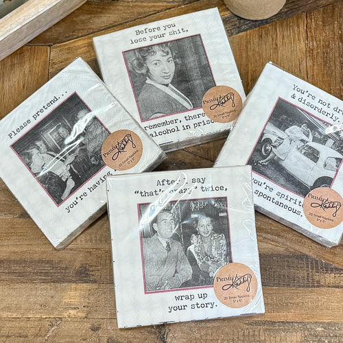 Humorous Beverage Napkin