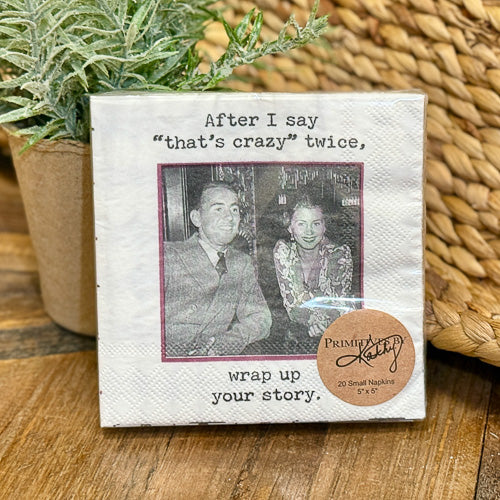Humorous Beverage Napkin