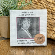 Humorous Beverage Napkin