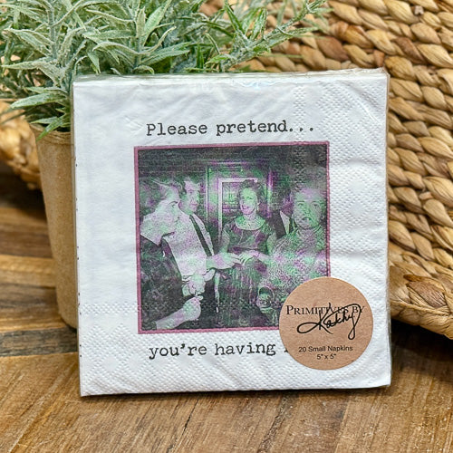 Humorous Beverage Napkin