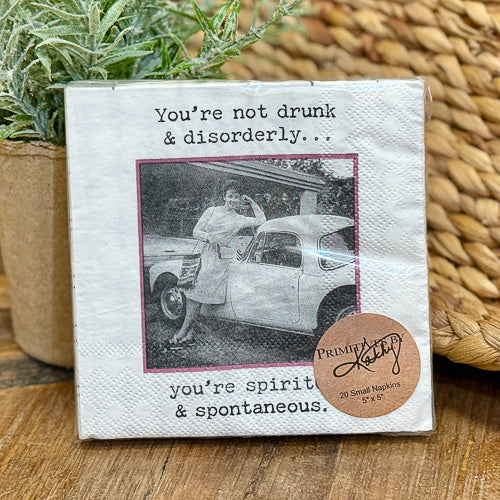 Humorous Beverage Napkin