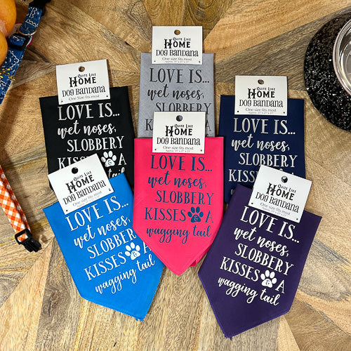 Wet Noses Dog Bandana