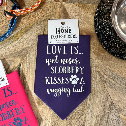 Wet Noses Dog Bandana
