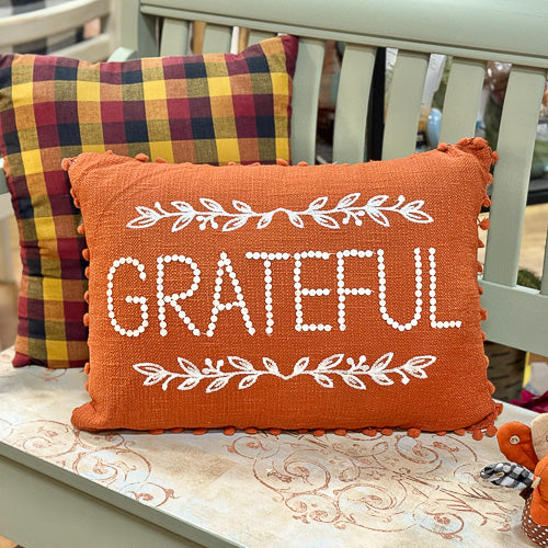 Grateful Pillow