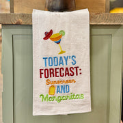 Beach Themed Tea Towel